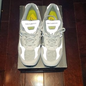 NEW BALANCE 'MADE IN USA' W992FC WHITE/CYCLONE Reflective unisex